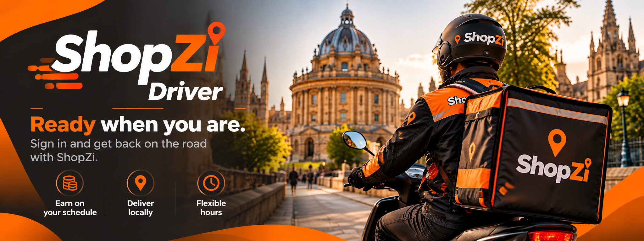 ShopZi Driver - Ready when you are